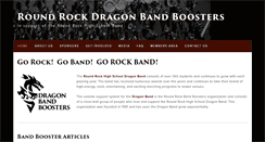 Desktop Screenshot of dragonbandboosters.com